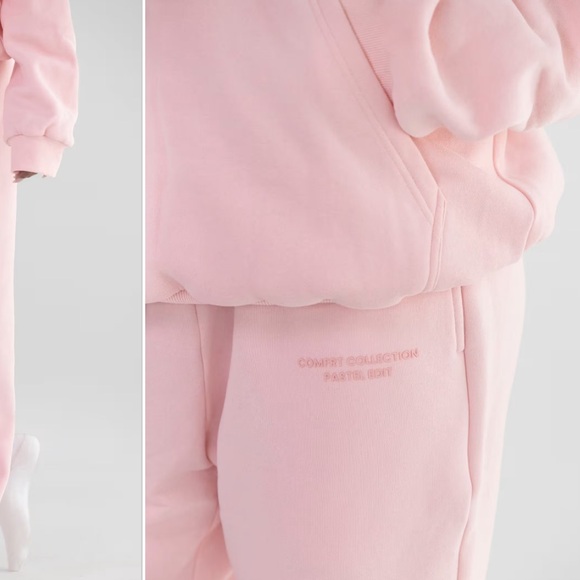 Comfrt Bubblegum Hoodie and Sweatpants Set - Picture 2 of 4